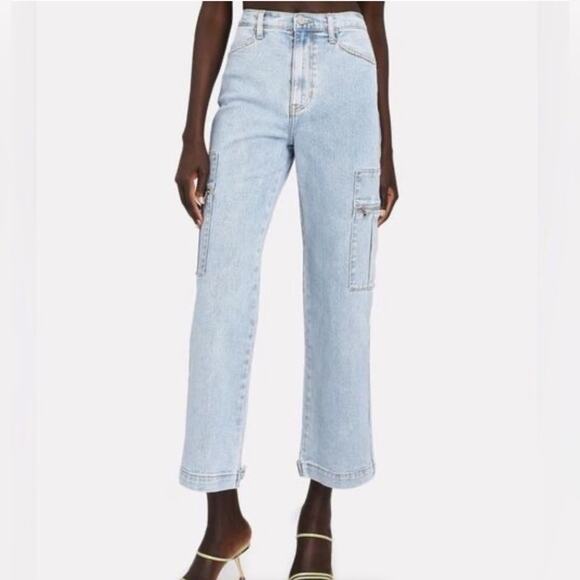 WEWOREWHAT cargo style jeans L - Picture 1 of 6